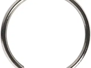 Metal Nøgleringe 20 mm - 8 stk. Pakke