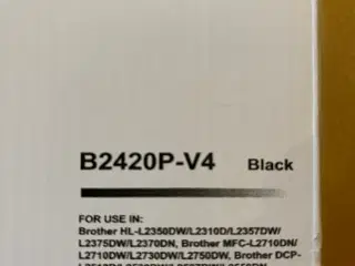 Drum unit + 4 tonere til Brother printer sælges