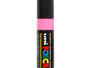 Posca Tusch, PC-8K, streg 8 mm, broad, fluorescerende pink, 1 stk.