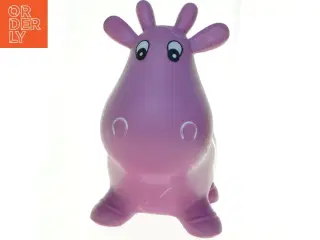 Oppustelig børnelege hoppeko fra Baby Buddy (str. 48 x 26 cm)
