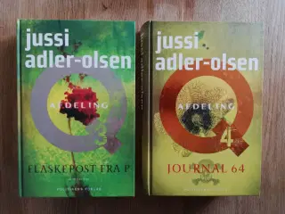 Jussi Adler-Olsen krimi-thriller