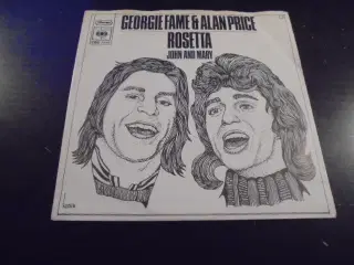 Single: Georgie Fame & Alan Price – Rosetta  