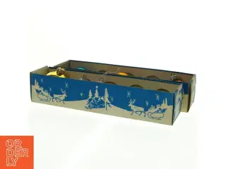 Vintage juletræskugler (str. 4-5 cm)