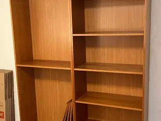 Reoler, ægte Kirsebærtræ finer, 2 sektioner