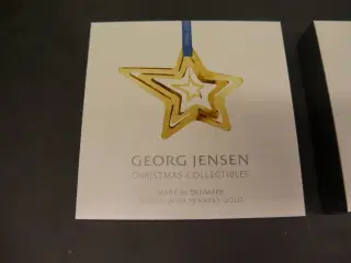 2 stk. Julestjerner GEORG JENSEN