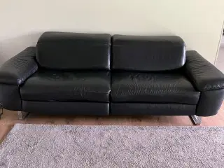 Super lækker læder sofa