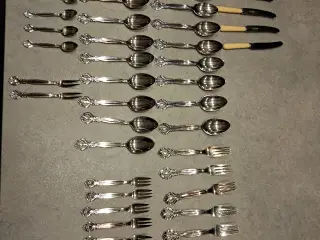 Benedikte sølvplet bestik