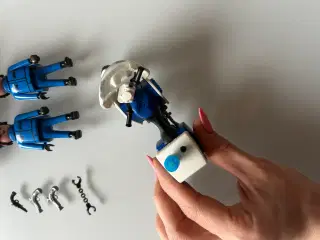 Playmobil motorcykler med lys