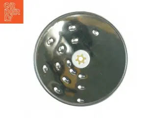 Rundt rivejern til køkkenmaskine (str. Diameter 15 cm)