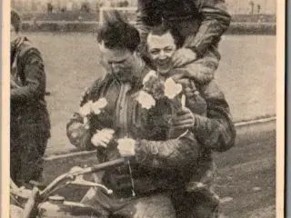 Motorcykel - Erik Wincentz - Oluf Elsberg - Leif Bech - Ubrugt - Limrest !