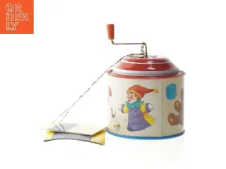 Ny spilledåse med små tegneseriemotiv  fra Cause (str. Ø 7,5x8 cm)