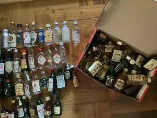 Spiritus små flasker
