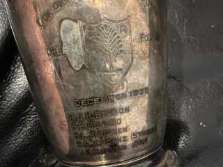 Vintage mappin weeb Silverstein plate 