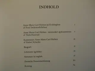 anne marie carl-nielsen, red. af birgit jenvold