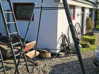 Skydestige fritstående