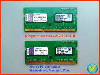 Kingston RAM 8GB 2x4GB