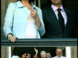 Kronprins Frederik og Kronprinsesse Mary - Kortgården KON 002 - Ubrugt