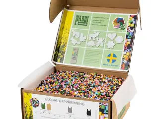 NABBI BioBeads Rørperler, str. 5x5 mm, medium, standardfarver, 55000stk./ 1 pk.