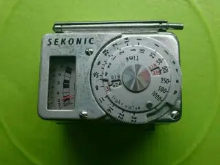 Sekonic lysmåler fra 1950'erne