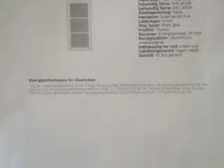 Bondesvindue sverige-rødt Ral 3009