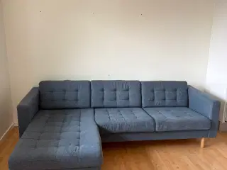 3. Pers. sofa med chaiselong 