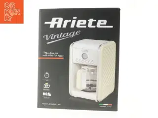 Ariete Vintage kaffemaskine fra Ariete (str. 34,5x23 cm)