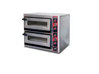  Elektrisk Pizzaovn 2x 4 pizzaer Ø 30 cm – 400 V