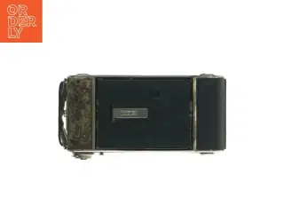 Vintage Coronet kamera med taske (str. 17x7,5 cm)