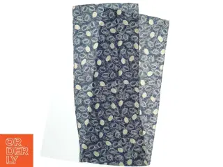 Charlotte Sparre Vintage Silke Tørklæde med geometrisk mønster (str. 32 x. 153 cm)