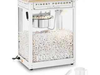 Popcornmaskine 88 L – 1600 W – hvid og guld