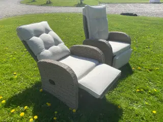 Loungestole så fine som nye.