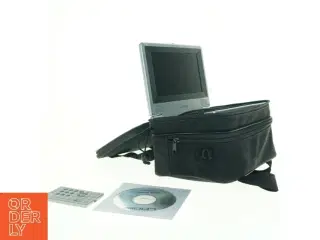 Bærbar DVD-afspiller med taske fra LOGIX (str. 22 x 13 cm)