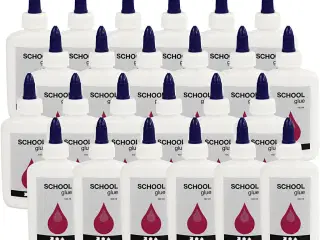 Skolelim 24x100ml - Perfekt til kreative projekter