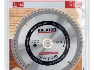 Rundsavsklinge 200 mm - 60 HM tænder
