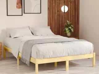 Sengeramme 180x200 cm massivt fyrretræ