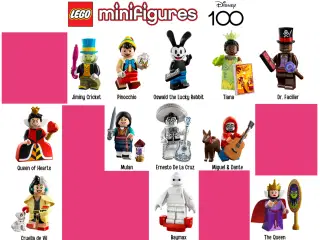 Lego Minifigures 71038 Disney serie 3