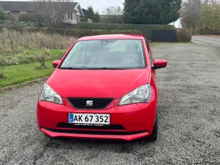 2014 SEAT Mii 1.0 60 hk ecomotive - 5 dørs - rød