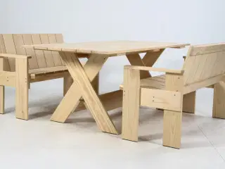 Udendørs havemøbelsæt