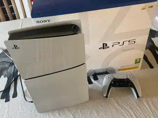 PS5 Med med controller og original emballage 