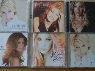 .FAITH  HILL  CDer sælges stykvis 