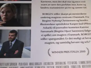 BORGEN. Sæson 1. Boks.
