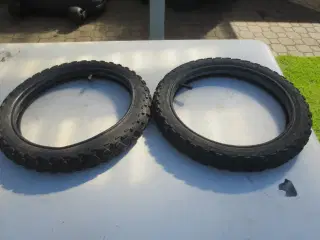 2 stk Cykeldæk 14-1,75 som ny
