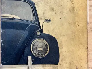 VW Bobbel 1300 Instruktionsbog 1963