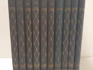 G. Jørgensen: Flemming bøgerne, bind 1-10. 1947-53