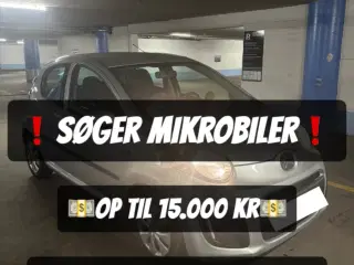 ❗️SØGER MIKROBILER❗️