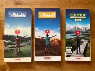 Chile, rejsebøger og kort