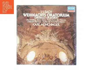 J.S. Bach: Weihnachts Oratorium LP fra Decca (str. 32 cm)