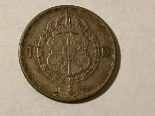1 Krona 1944 Sweden - Silver