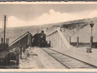 Dæmningen til Storstrømsbroen - Rudolf Olsen 4953 - Ubrugt