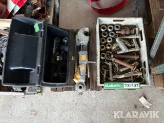 Værktøjskasse med indhold, til Class traktor